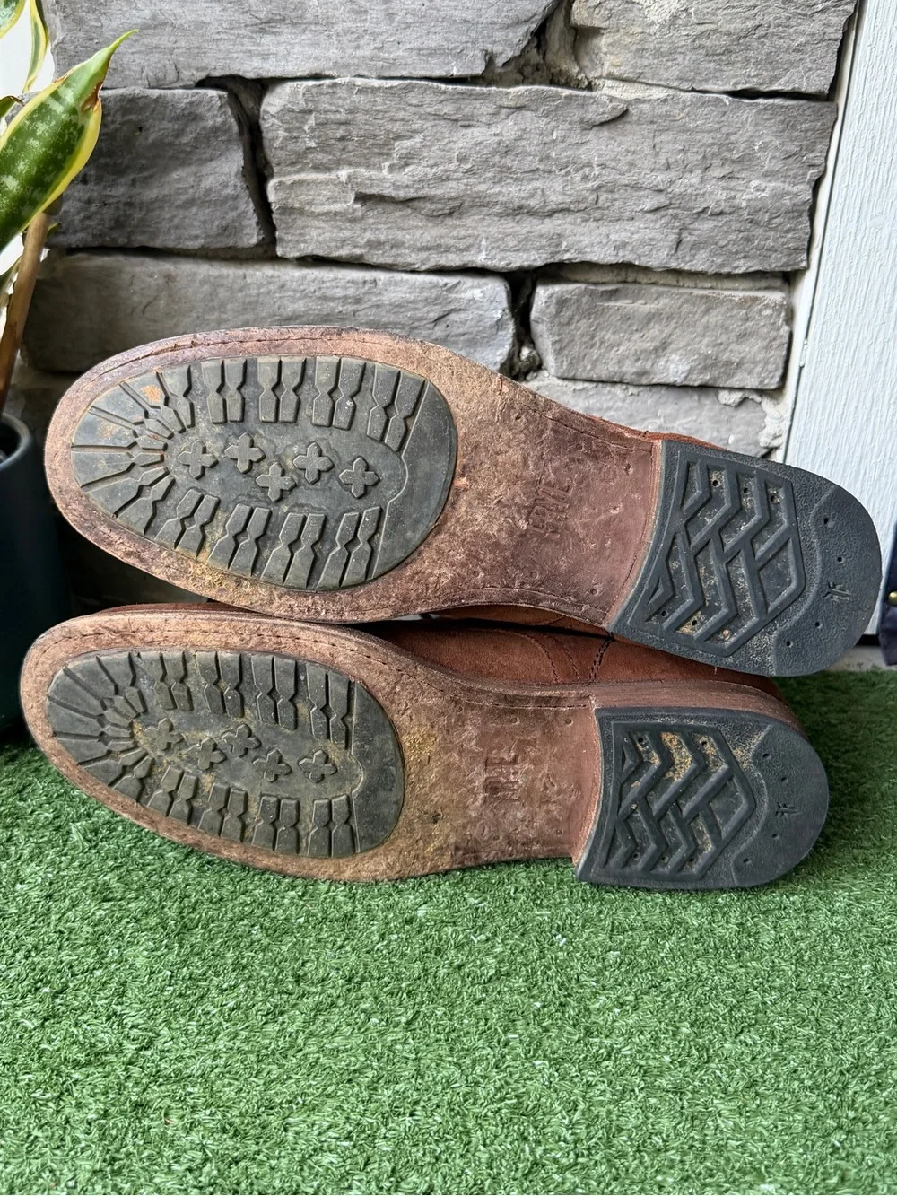 Frye suede leather